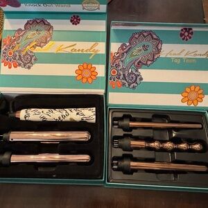 Head Candy Knockout Wand Curling Iron and Tag Team Attachments